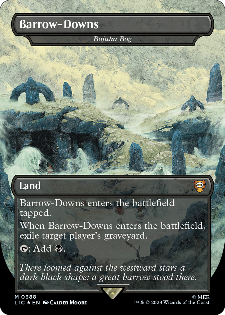 Barrow-Downs - Bojuka Bog (Surge Foil Realms and Relics) [The Lord of the Rings: Tales of Middle-Earth Commander] | I Want That Stuff Brandon