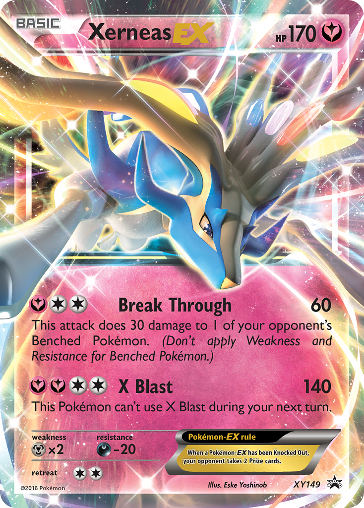 Xerneas EX (XY149) [XY: Black Star Promos] | I Want That Stuff Brandon