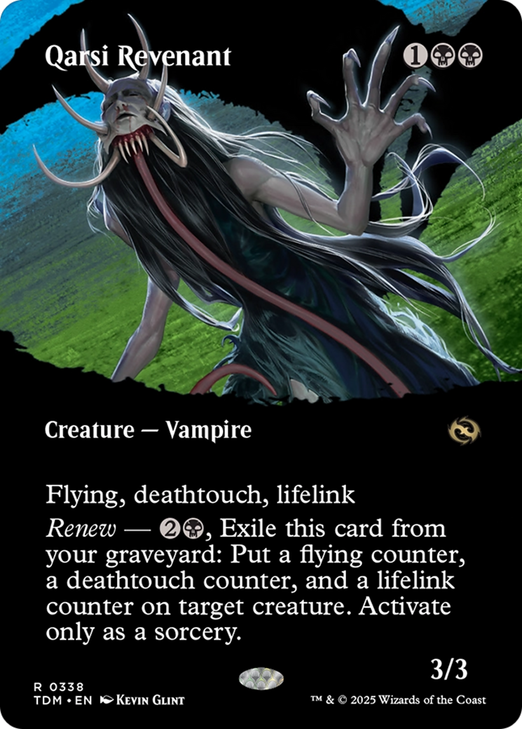 Qarsi Revenant (Borderless) [Tarkir: Dragonstorm] | I Want That Stuff Brandon