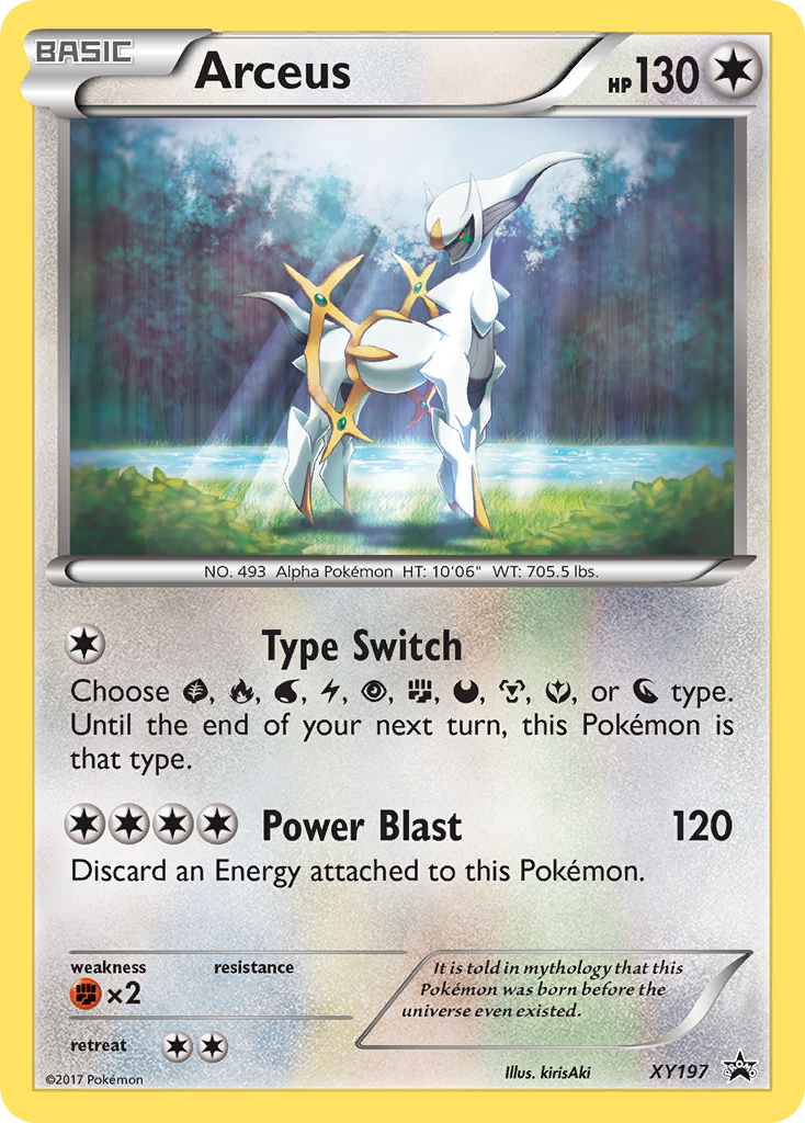 Arceus (XY197) [XY: Black Star Promos] | I Want That Stuff Brandon