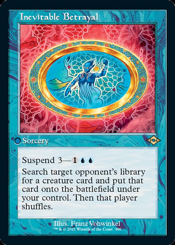 Inevitable Betrayal (Retro Foil Etched) [Modern Horizons 2] | I Want That Stuff Brandon