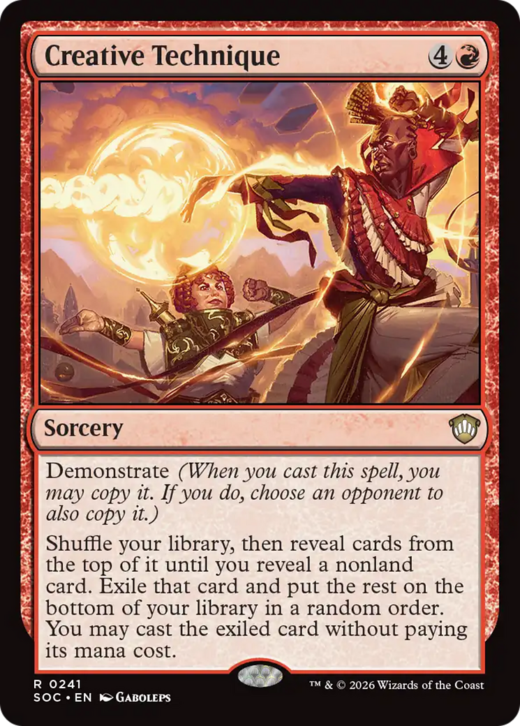 Creative Technique [Secrets of Strixhaven Commander] | I Want That Stuff Brandon