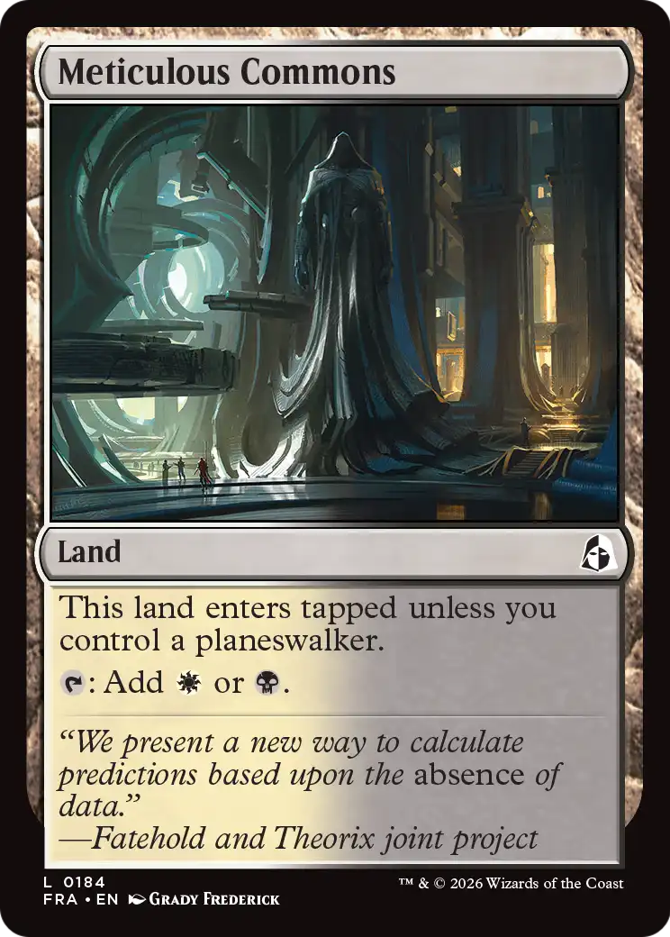 Meticulous Commons [Reality Fracture] | I Want That Stuff Brandon