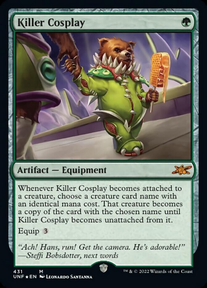 Killer Cosplay (Galaxy Foil) [Unfinity] | I Want That Stuff Brandon