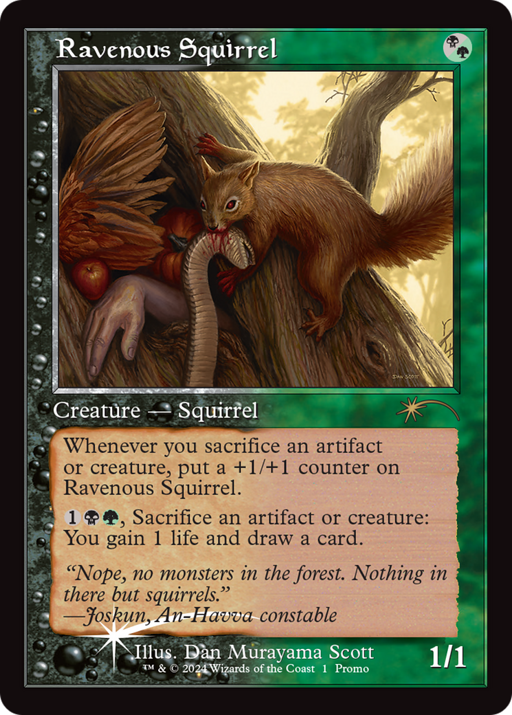 Ravenous Squirrel (Open House) [Wizards Play Network 2024] | I Want That Stuff Brandon