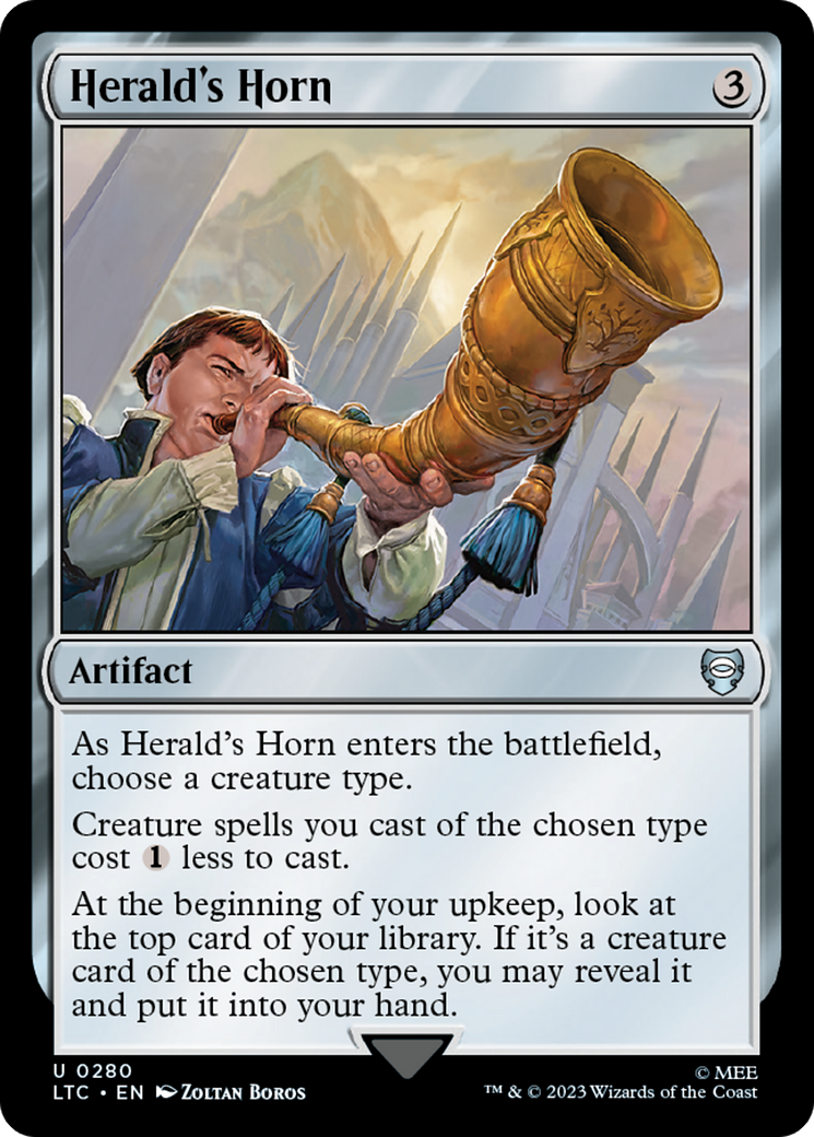 Herald's Horn [The Lord of the Rings: Tales of Middle-Earth Commander] | I Want That Stuff Brandon