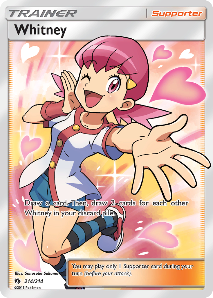 Whitney (214/214) [Sun & Moon: Lost Thunder] | I Want That Stuff Brandon