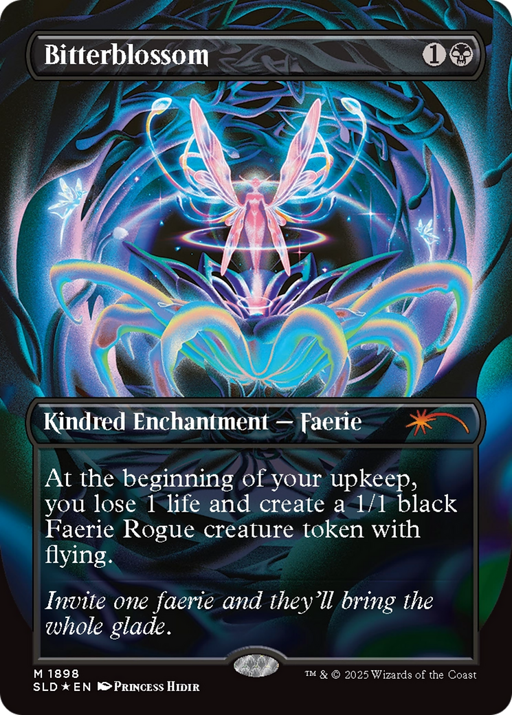Bitterblossom (Double Rainbow Foil) [Secret Lair Drop Series] | I Want That Stuff Brandon