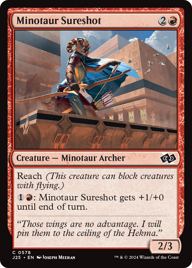 Minotaur Sureshot [Foundations Jumpstart] | I Want That Stuff Brandon