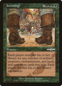 Incoming! (Oversized) [Oversize Cards] | I Want That Stuff Brandon