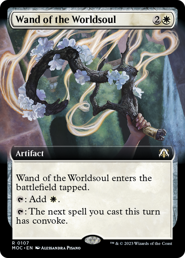 Wand of the Worldsoul (Extended Art) [March of the Machine Commander] | I Want That Stuff Brandon