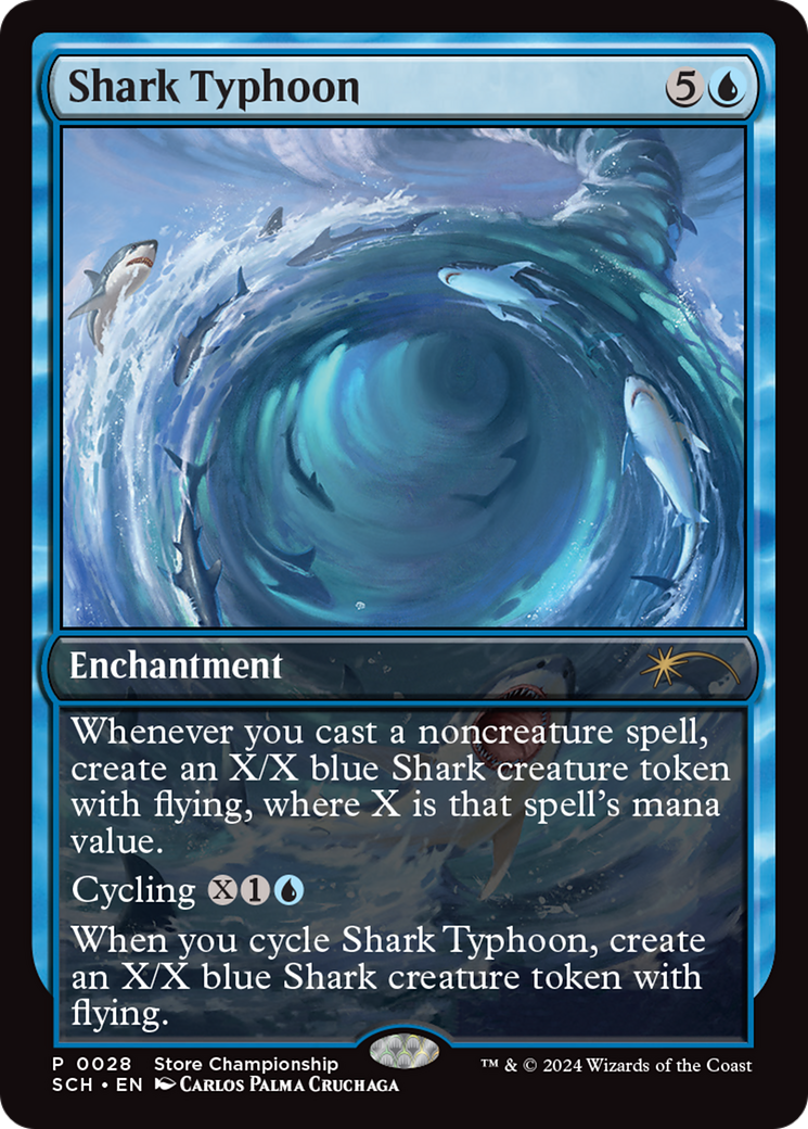 Shark Typhoon (Store Championship) [Bloomburrow Promos] | I Want That Stuff Brandon