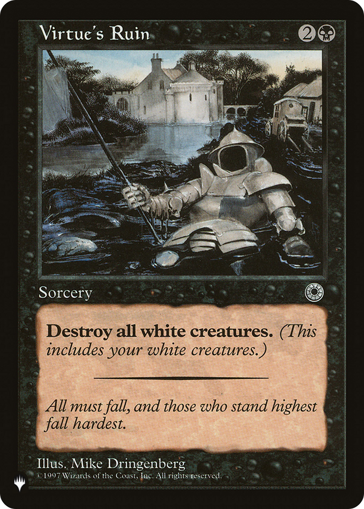 Virtue's Ruin [The List Reprints] | I Want That Stuff Brandon