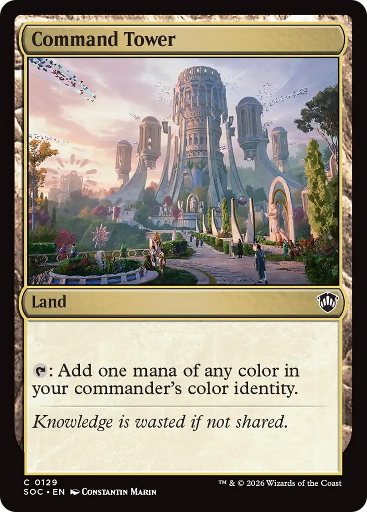 Command Tower [Secrets of Strixhaven Commander] | I Want That Stuff Brandon