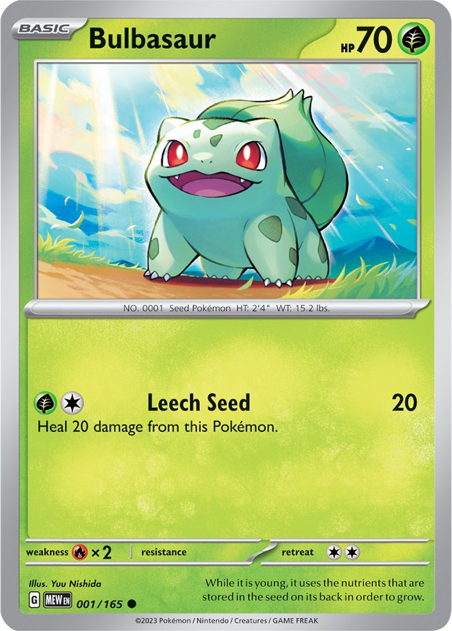 Bulbasaur (001/165) [Scarlet & Violet: 151] | I Want That Stuff Brandon