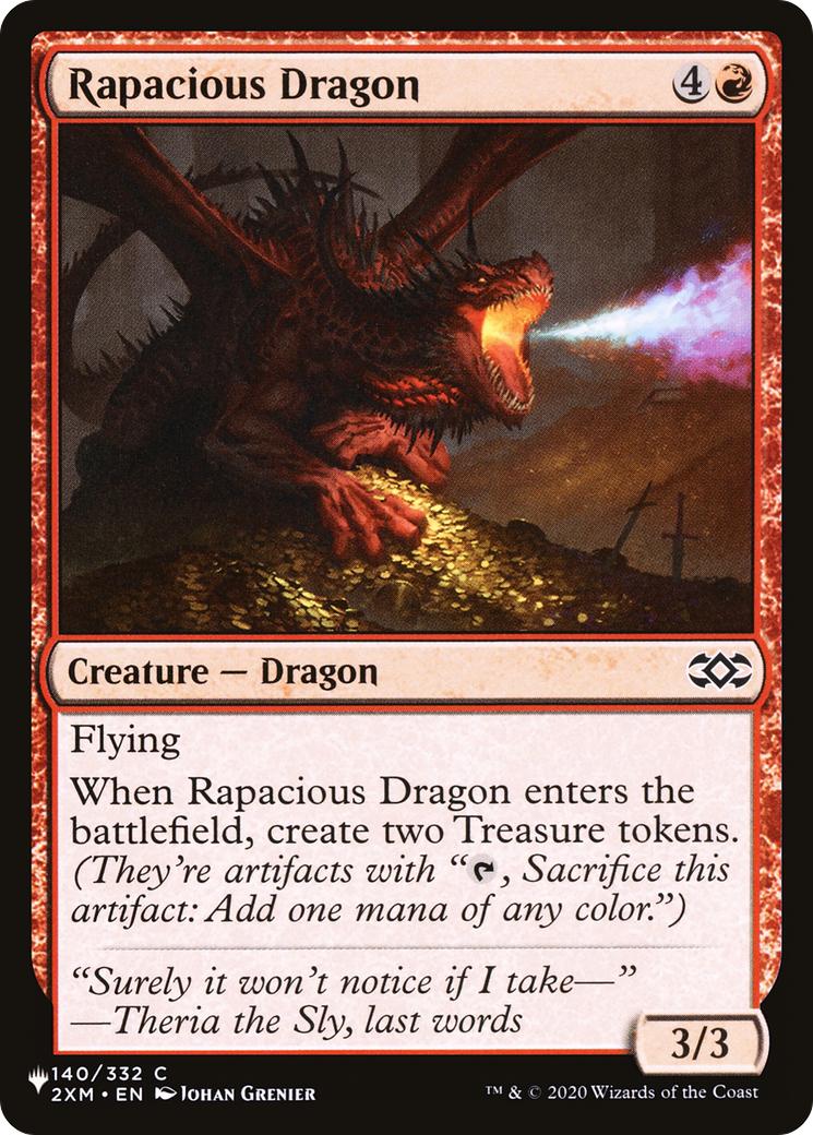 Rapacious Dragon [The List] | I Want That Stuff Brandon