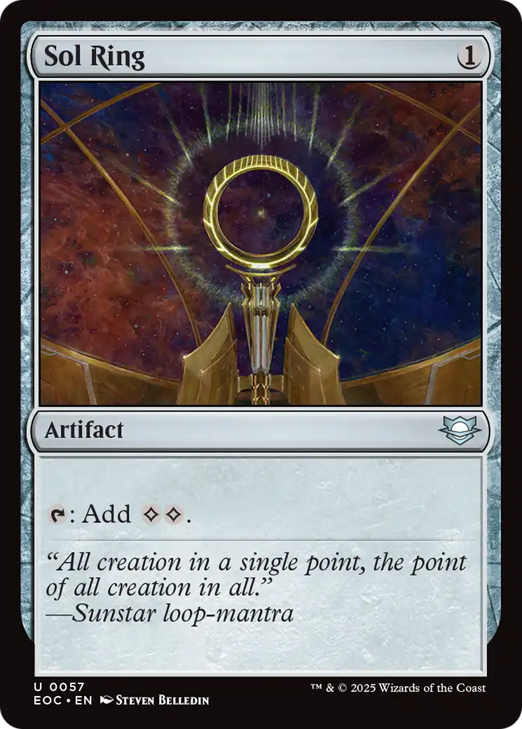 Sol Ring [Edge of Eternities Commander] | I Want That Stuff Brandon