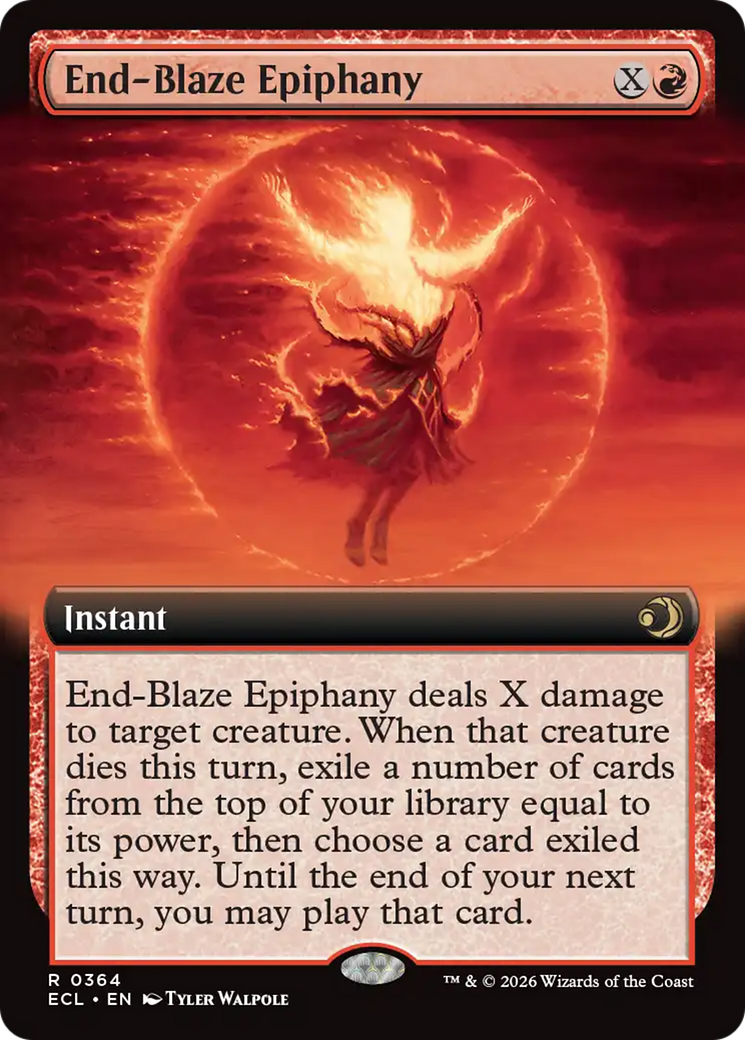 End-Blaze Epiphany (Extended Art) [Lorwyn Eclipsed] | I Want That Stuff Brandon