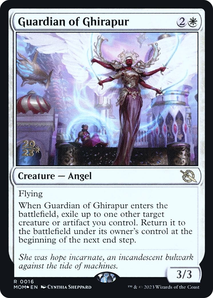 Guardian of Ghirapur [March of the Machine Prerelease Promos] | I Want That Stuff Brandon