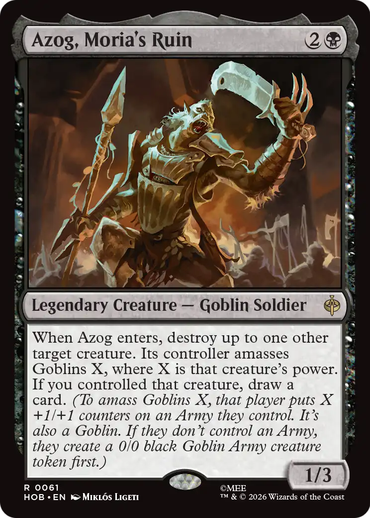 Azog, Moria's Ruin [The Hobbit] | I Want That Stuff Brandon