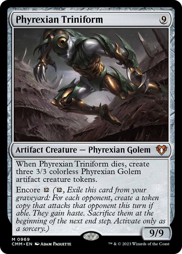 Phyrexian Triniform [Commander Masters] | I Want That Stuff Brandon