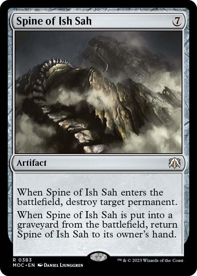 Spine of Ish Sah [March of the Machine Commander] | I Want That Stuff Brandon