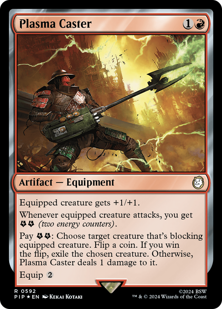 Plasma Caster (Surge Foil) [Fallout] | I Want That Stuff Brandon