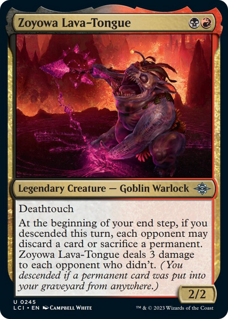 Zoyowa Lava-Tongue [The Lost Caverns of Ixalan] | I Want That Stuff Brandon