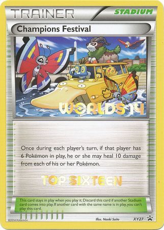 Champions Festival (XY27) (2014 Top Sixteen) [XY: Black Star Promos] | I Want That Stuff Brandon