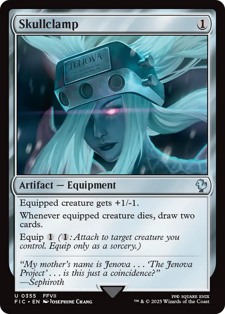 Skullclamp [FINAL FANTASY Commander] | I Want That Stuff Brandon
