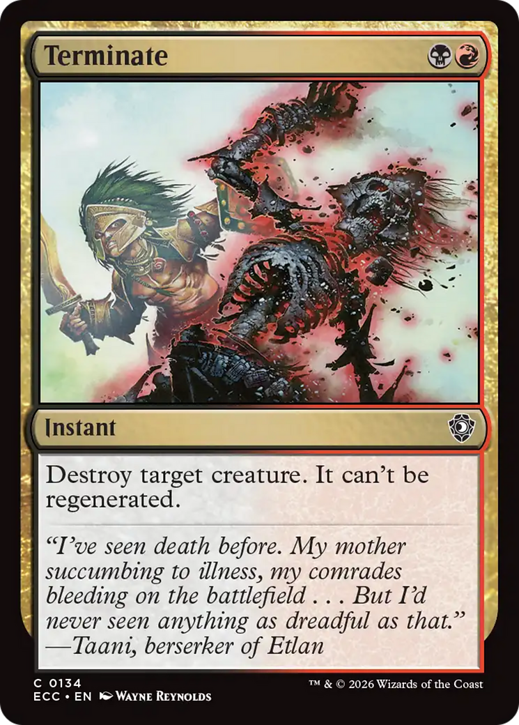 Terminate [Lorwyn Eclipsed Commander] | I Want That Stuff Brandon