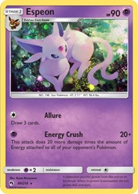 Espeon (89/214) (Cosmos Holo) (Blister Exclusive) [Sun & Moon: Lost Thunder] | I Want That Stuff Brandon