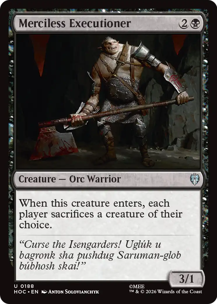 Merciless Executioner [The Hobbit: Eternal-Legal] | I Want That Stuff Brandon