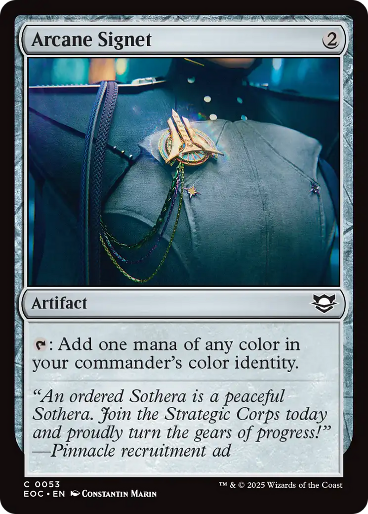 Arcane Signet [Edge of Eternities Commander] | I Want That Stuff Brandon