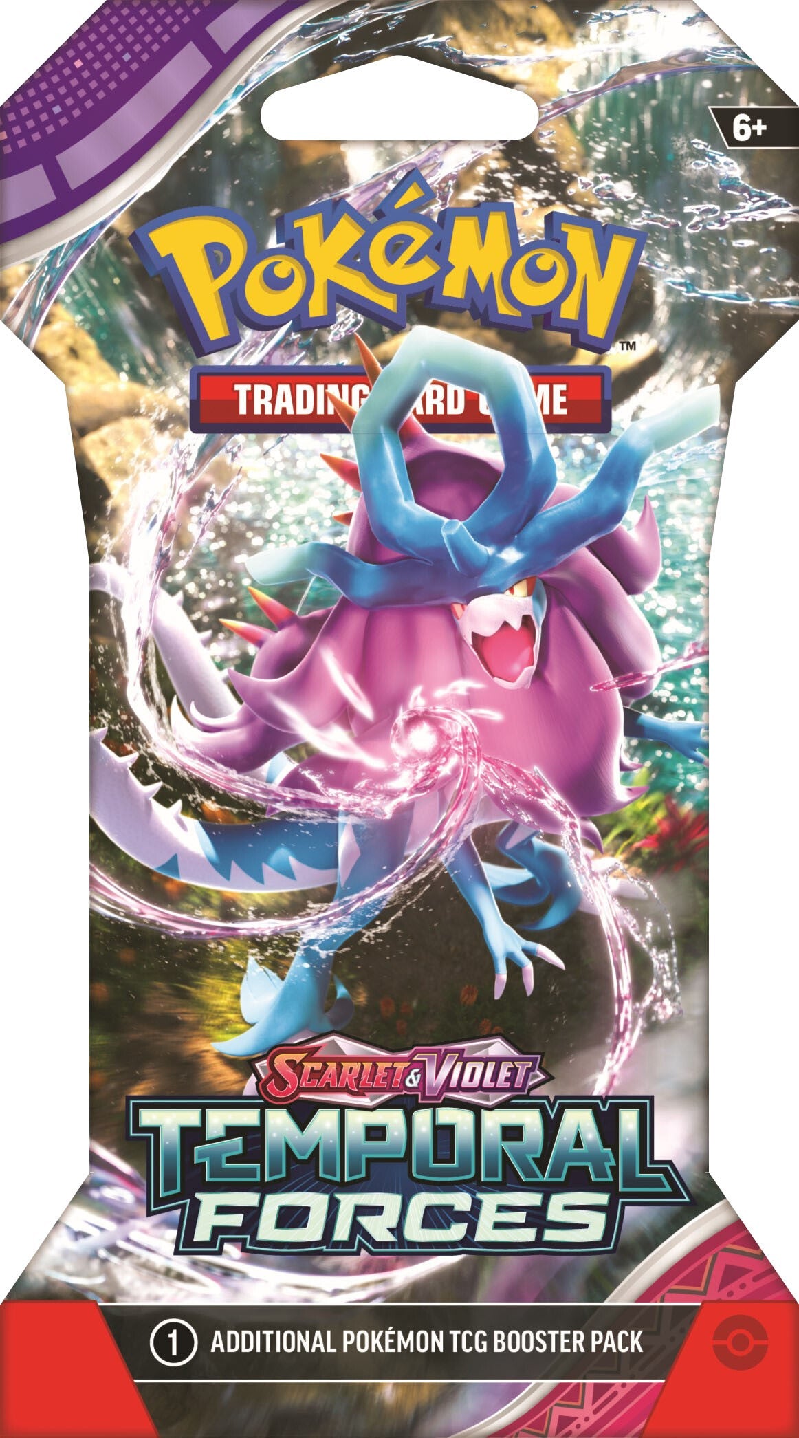 Scarlet & Violet: Temporal forces - Sleeved Booster Pack | I Want That Stuff Brandon