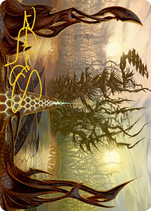 Thornglint Bridge Art Card (Gold-Stamped Signature) [Modern Horizons 2 Art Series] | I Want That Stuff Brandon
