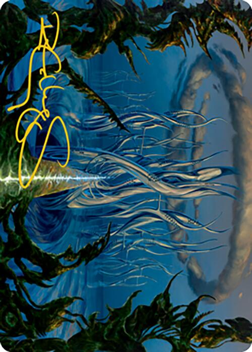 Tanglepool Bridge Art Card (Gold-Stamped Signature) [Modern Horizons 2 Art Series] | I Want That Stuff Brandon