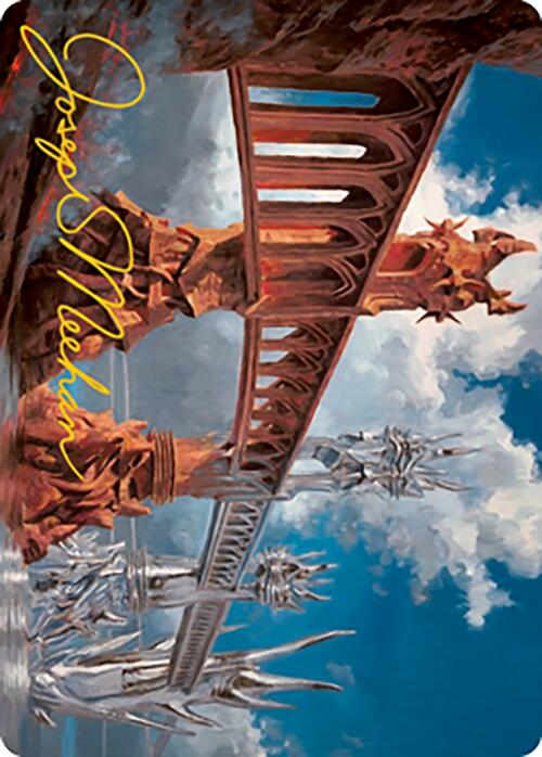 Silverbluff Bridge Art Card (Gold-Stamped Signature) [Modern Horizons 2 Art Series] | I Want That Stuff Brandon