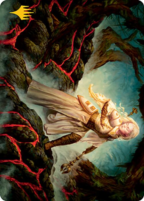 Sanctifier en-Vec Art Card (Gold-Stamped Signature) [Modern Horizons 2 Art Series] | I Want That Stuff Brandon
