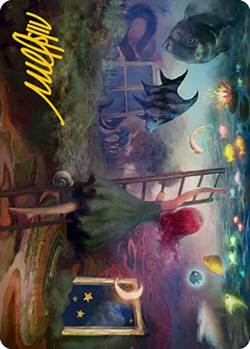 Lucid Dreams Art Card (Gold-Stamped Signature) [Modern Horizons 2 Art Series] | I Want That Stuff Brandon