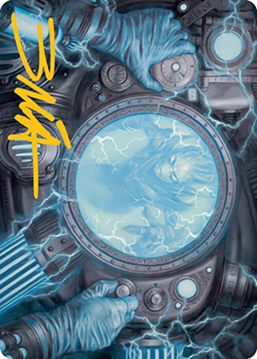 Recalibrate Art Card (Gold-Stamped Signature) [Modern Horizons 2 Art Series] | I Want That Stuff Brandon