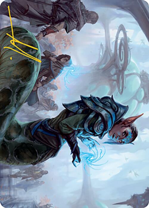 Lonis, Cryptozoologist Art Card (Gold-Stamped Signature) [Modern Horizons 2 Art Series] | I Want That Stuff Brandon