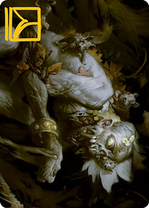 Nested Shambler Art Card (Gold-Stamped Signature) [Modern Horizons 2 Art Series] | I Want That Stuff Brandon