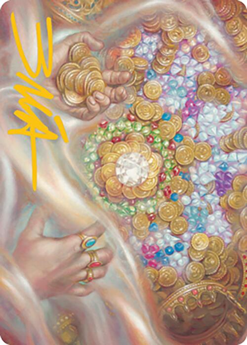 Strike It Rich Art Card (Gold-Stamped Signature) [Modern Horizons 2 Art Series] | I Want That Stuff Brandon