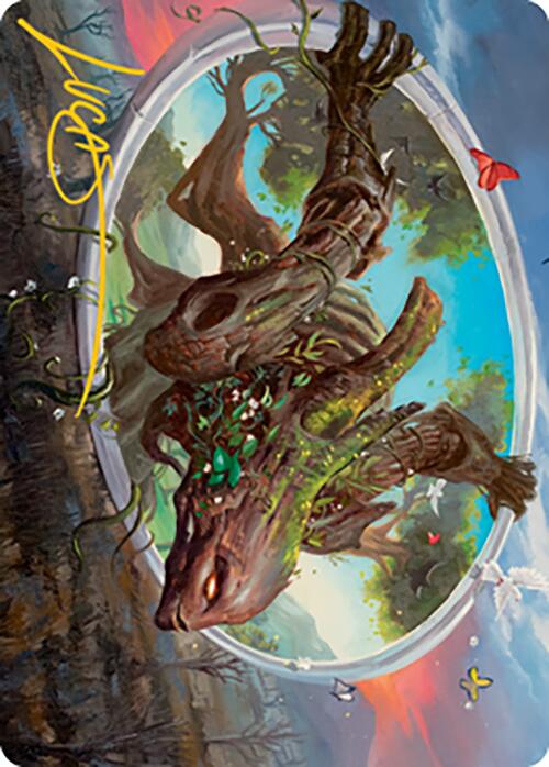 Gaea's Will Art Card (Gold-Stamped Signature) [Modern Horizons 2 Art Series] | I Want That Stuff Brandon