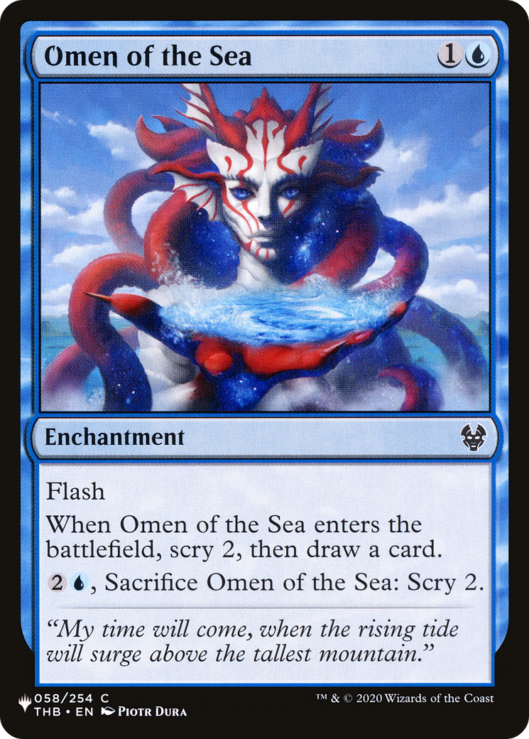 Omen of the Sea [The List] | I Want That Stuff Brandon