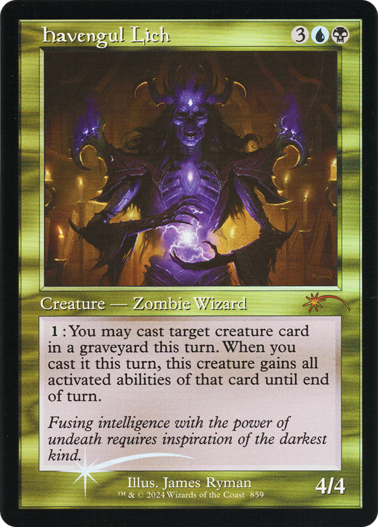 Havengul Lich (Retro Frame) [Secret Lair Drop Series] | I Want That Stuff Brandon