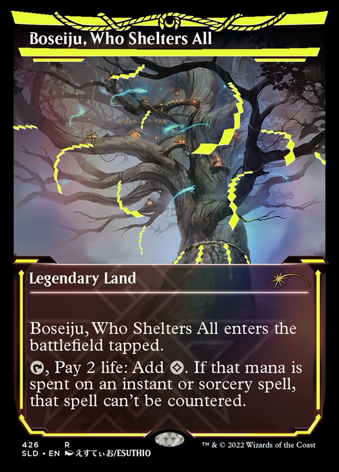 Boseiju, Who Shelters All (Neon Ink Yellow) [Secret Lair Drop Series] | I Want That Stuff Brandon