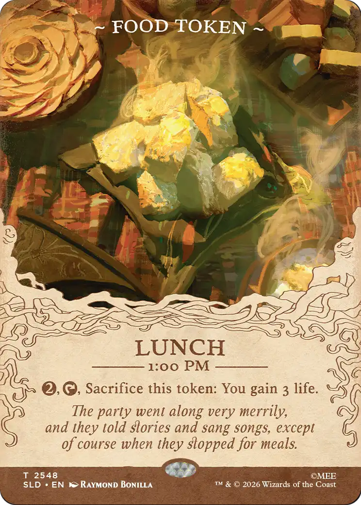 Food Token (2548) [Secret Lair Drop Series] | I Want That Stuff Brandon