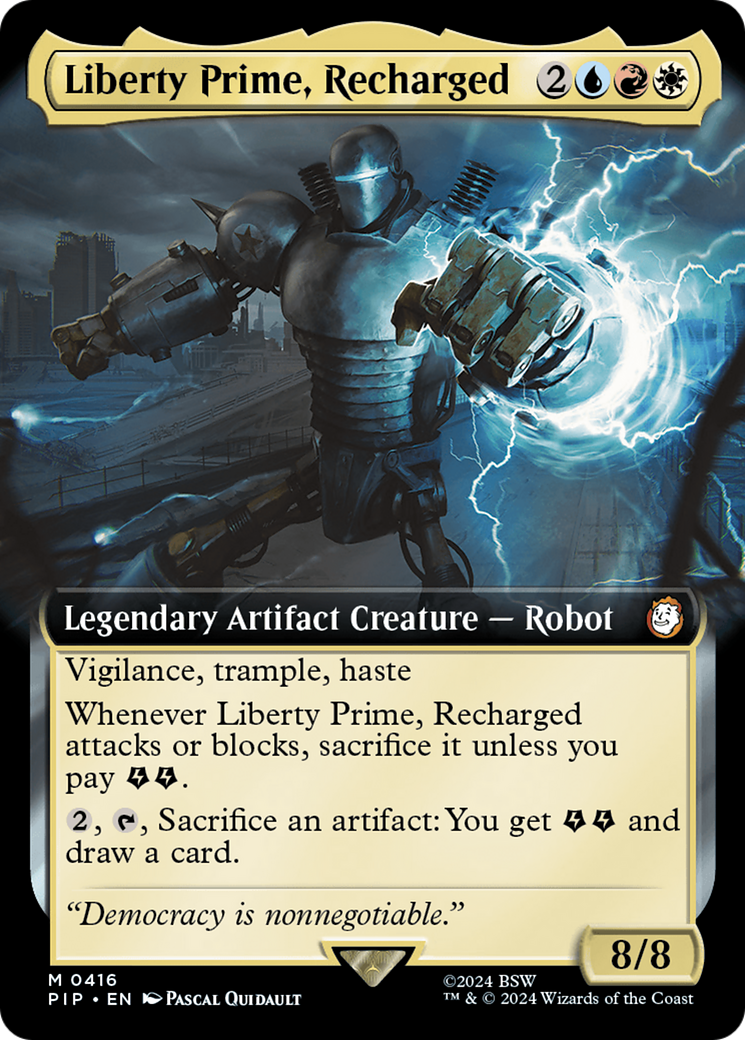 Liberty Prime, Recharged (Extended Art) [Fallout] | I Want That Stuff Brandon